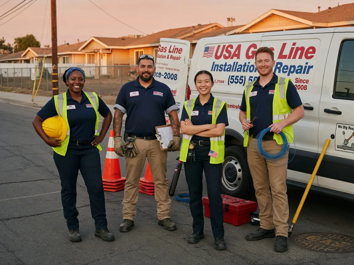 Gas Line Installation company in Homer Glen, IL